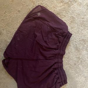 Lulu running shorts